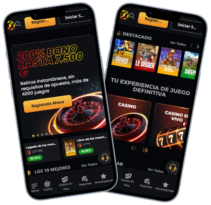 Casino móvil Instant Win casino móvil con juegos, bonos y navegación desde dispositivos móviles